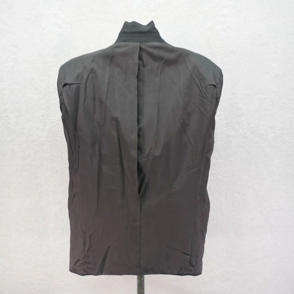 Boss Hugo Boss Super 100s Wool Gray Striped‎ 3 Button Blazer / Suit Jacket 40R